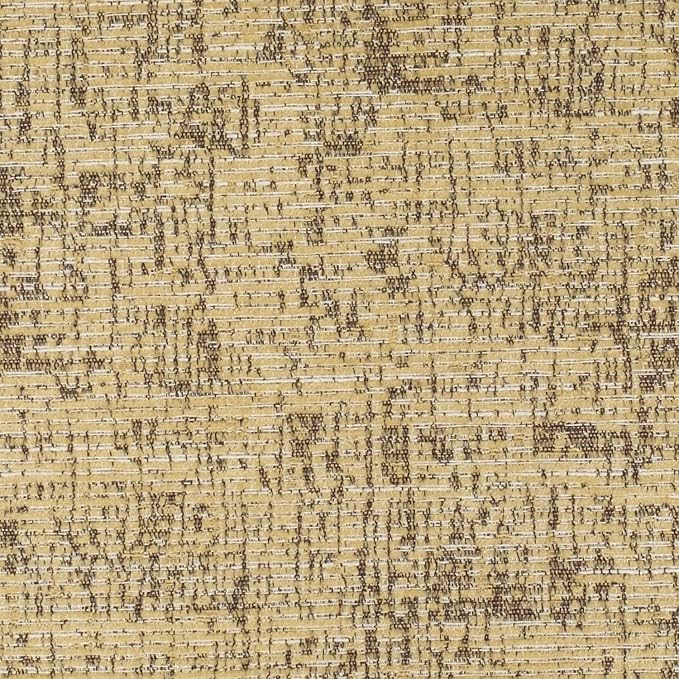 Sweet Home Collection Chair Cushion Memory Foam Pads Honeycomb Pattern Slip Non Skid Rubber Back Rounded Square 16" x 16" Seat Cover, 12 Pack, Broadway Cream/Blue