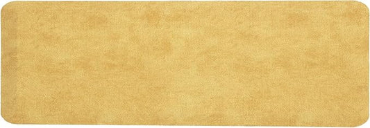Mabel Home Anti Fatigue Floor Mat- 3 Size(20x32 & 20x39 & 24x70),16 Colors - Standing Desk Mat-Kitchen Floor Mat-Stain ResistantHome Non-Slip Bottom, Extra Soft (Yellow, 24" x 70")