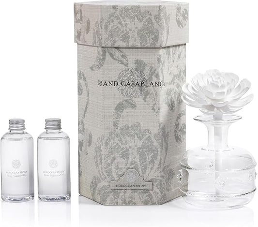 Zodax - Grand Casablanca Porcelain Diffuser - Peony