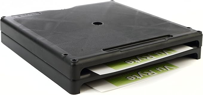 Stackable 1 Inch Computer Monitor Riser Stand, VuRyser 1, Black, VUR 2455 (48-Pack)