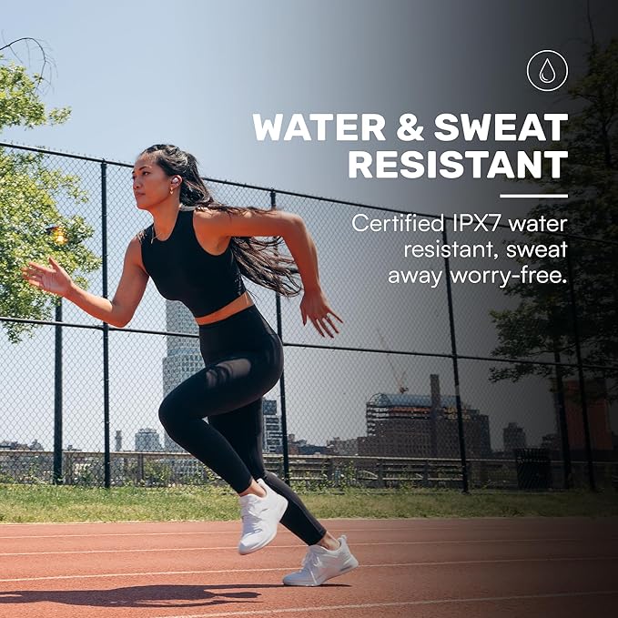 Raycon Fitness Bluetooth True Wireless Earbuds with Built in Mic 56 Hours of Battery, IPX7 Waterproof, Active Noise Cancellation, Awareness Mode, and Bluetooth 5.3 (Blue)