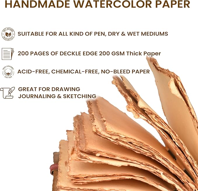 LEATHER VILLAGE Leather Bound Floral Embossed Journal for Women Men - 200 Pages, 6”X4”(A6), Turquoise - Book of Shadows, Vintage Blank Paper Travel Diary, Notebook for Writing, Drawing, Sketchbook