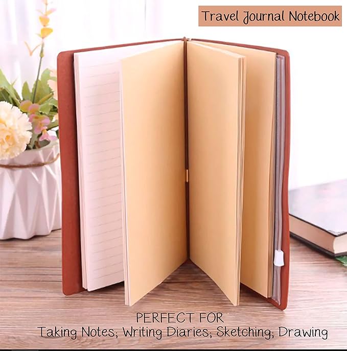 Friendship Journal Gift-Sister Gift-Long Distance Gift-Farewell Gift-Christmas Gift-Freind Gift-No Matter Where We Go-Refillable Travel Photo Diary Notebook-Always My Sister,Forever My Friend