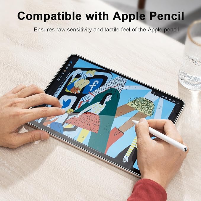 SIBEITU 2 Pack Screen Protector for iPad 9th Generation 2021, iPad 10.2 Inch HD Clear 9H Hardness Tempered Glass Film Compatible with iPad 8th 7th Generation 2020/2019, Scratch Resistent