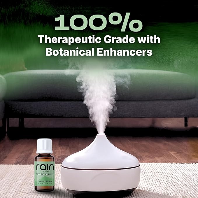 Diffuse and Chill Premium Diffuser Oil, Get Stress Relief & Relax with Aromatherapy Diffuser Oils, Office/Home Fragrance Essentials Crafted from Botanical Essential Oils, 10 ml