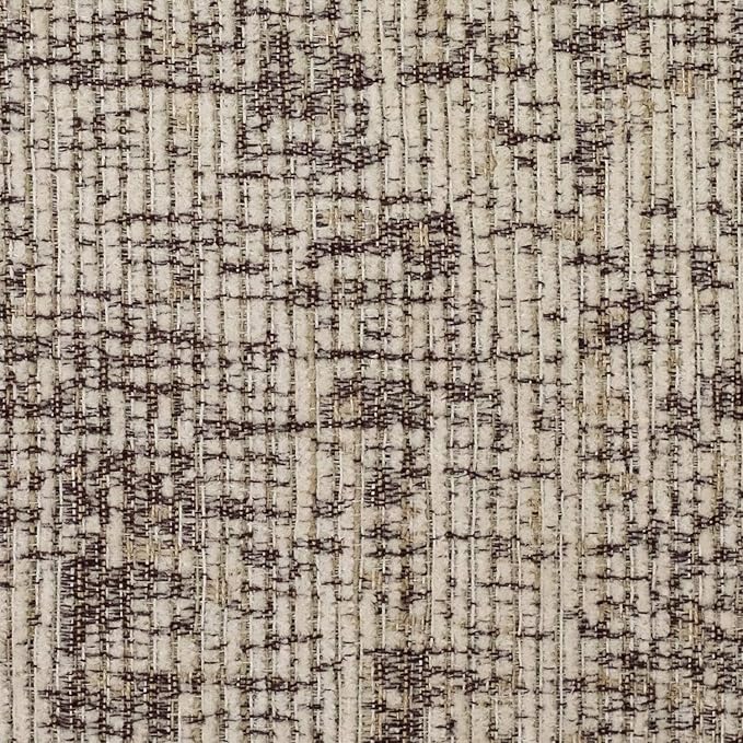 Sweet Home Collection Chair Cushion Memory Foam Pads Honeycomb Pattern Slip Non Skid Rubber Back Rounded Square 16" x 16" Seat Cover, 4 Pack, Broadway Chocolate/Cream