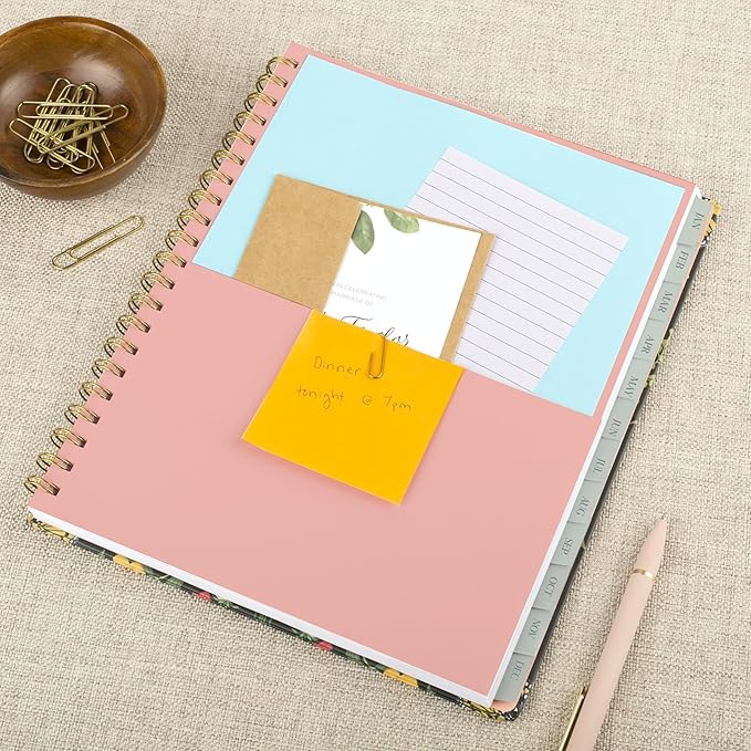 Cambridge 2026 Planner, Weekly & Monthly, 8.5" x 11", Large, Pen+Pillar, Monarch (PP22-905-26)