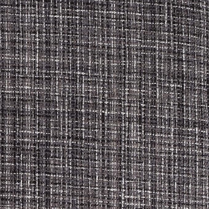 Sweet Home Collection Chair Cushion Memory Foam Pads with Ties Honeycomb Pattern Slip Non Skid Rubber Back Rounded Square 16" x 16" Seat Cover, 12 Pack, Aria Gray/Black 4 Pack