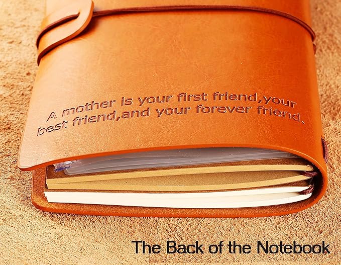 Daughter Journal Gift from Mom-Daughter Graduation Gift-Daughter Birthday Gift-Daughter Christmas Gift-Daughter Going Away Gift-Daughter Leaving Gift-Refillable Photo Diary Notebook Gift for Daughter