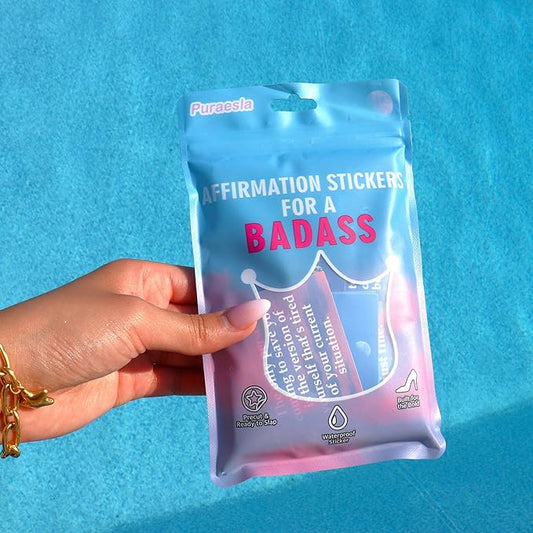 205Pcs Badass Affirmation Stickers for Adults - Pack Daily Motivational and Inspirational Affirmations for Gifts for Women, Best Friend, and Self Care for Laptop Water Bottle Scrapbooking Journals