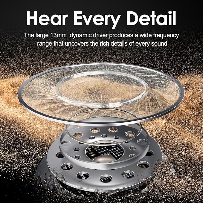 Bluetooth Headphones, 150H Playtime Wireless Bluetooth Earbuds w/Mic in-Ear Magnetic Neckband Earphone, IPX7 Sweatproof Deep Bass Headset for Home, Traveling, Outdoor, Business Trips