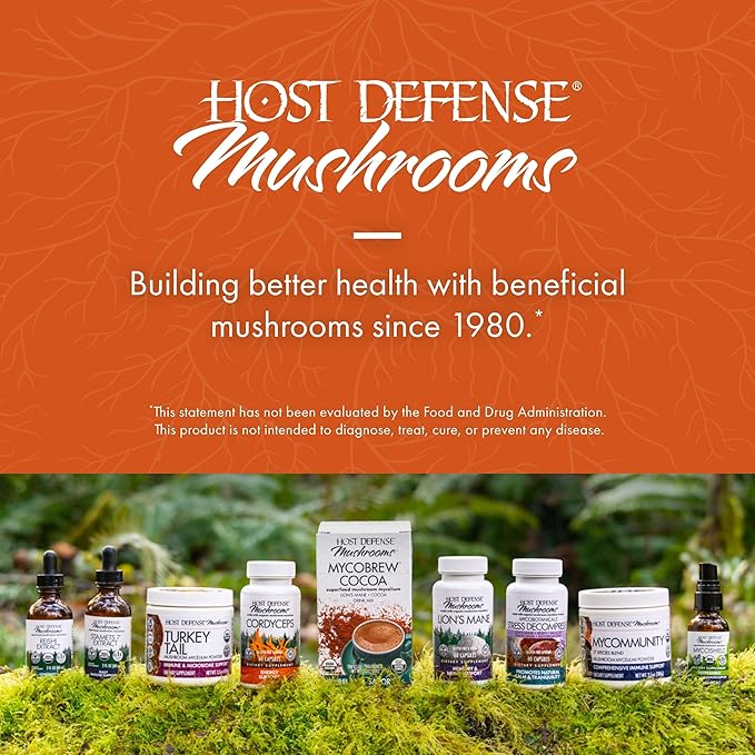Host Defense Breathe* Extract - Immune & Respiratory Support Mushroom Liquid Supplement - Herbal Lung Health Supplement with Chaga, Reishi & Cordyceps - 2 fl oz (60 Servings)*