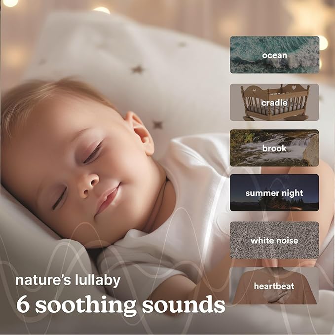 Homedics Rejuvenate White Noise Sound Machine. Travel Sound Machine for Sleep and Relaxing. Great for Travel, Nursery’s and Babies. 6 Relaxing Nature Sounds, Auto-Off Timer