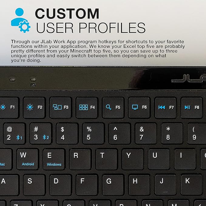 JLab JBuds Wireless Keyboard JBuds Wireless Mouse Bundle