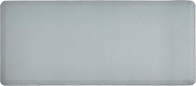 Anti Fatigue Kitchen Rugs Kitchen Mats for Floor,Cushioned Non-Slip Waterproof Ergonomic Comfort Rug Standing Mat for Kitchen,Doing Dishes,Floor,Home,Office,Sink,Laundry,Grey,17.3"x39"