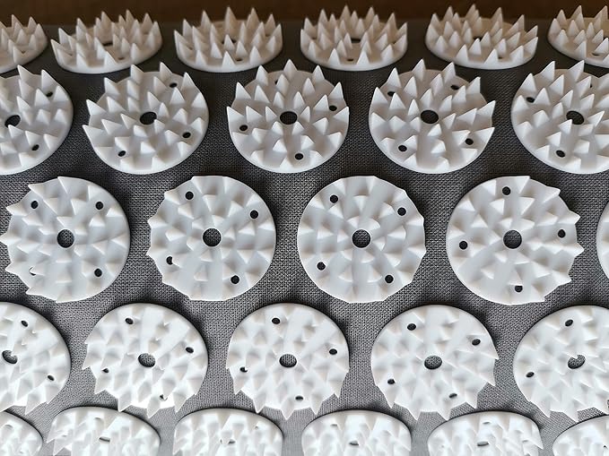 Acupressure Massager Pillow Acupuncture Massage Neck Back Head Pain Relief, Relieves Muscle Stress Relaxation, Grey