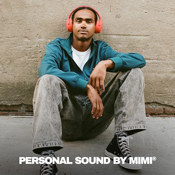 Skullcandy Crusher ANC 2 Wireless Over-Ear Bluetooth Headphones with Multi-Sensory Bass, Active Noise Cancelling, Up to 60 Hours Battery, Microphone for iPhone Android - Plasma