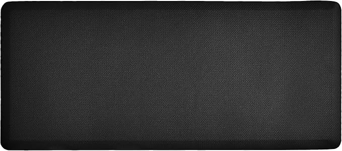 Anti Fatigue Kitchen Rugs Kitchen Mats for Floor,Cushioned Non-Slip Waterproof Ergonomic Comfort Runner Rug Standing Mat for Kitchen,Doing Dishes,Floor,Home,Office,Laundry,Black,17.3"x39"