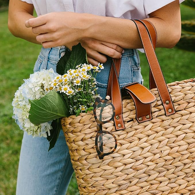 Peepers by PeeperSpecs Oprah's Favorite Women's Round Stardust Blue Light Blocking Reading Glasses