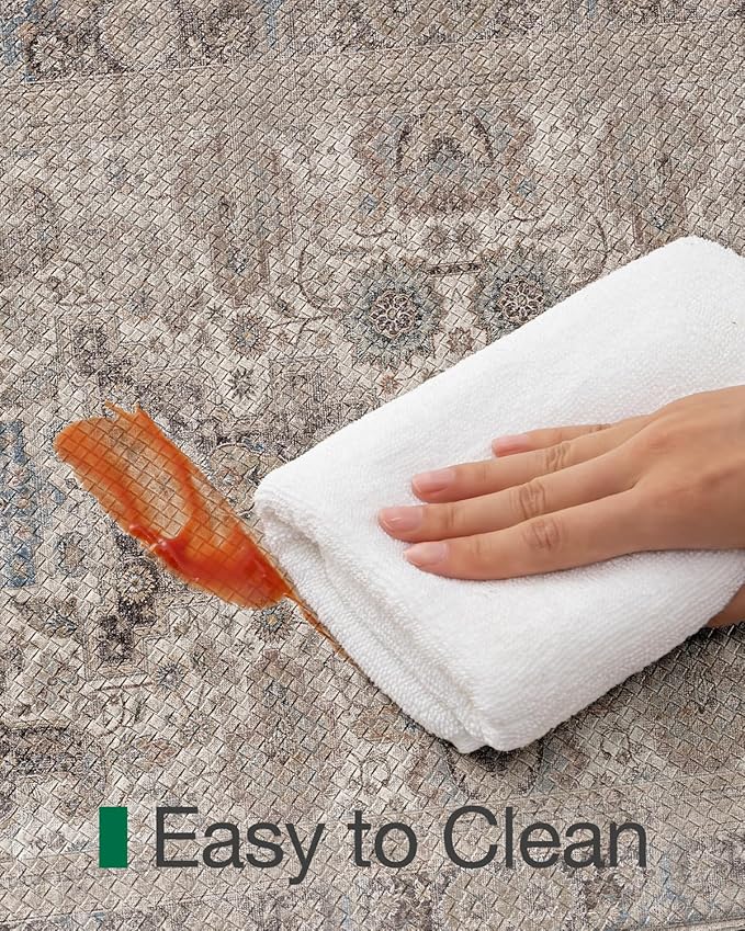 LUMI Kitchen Mat Anti Fatigue Cushioned, Memory Foam Padded Standing Rug Waterproof, Non Slip Comfort Floor Runner for Home, Sink, Laundry, Office, 24"x59", Taupe