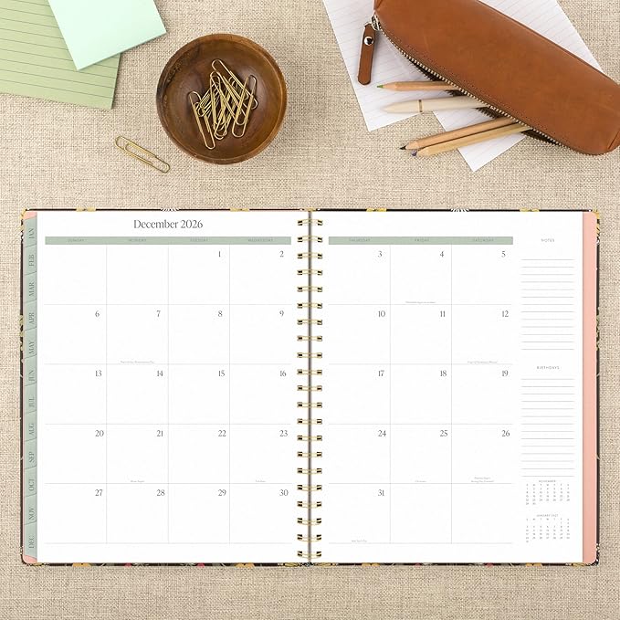 Cambridge 2026 Planner, Weekly & Monthly, 8.5" x 11", Large, Pen+Pillar, Monarch (PP22-905-26)