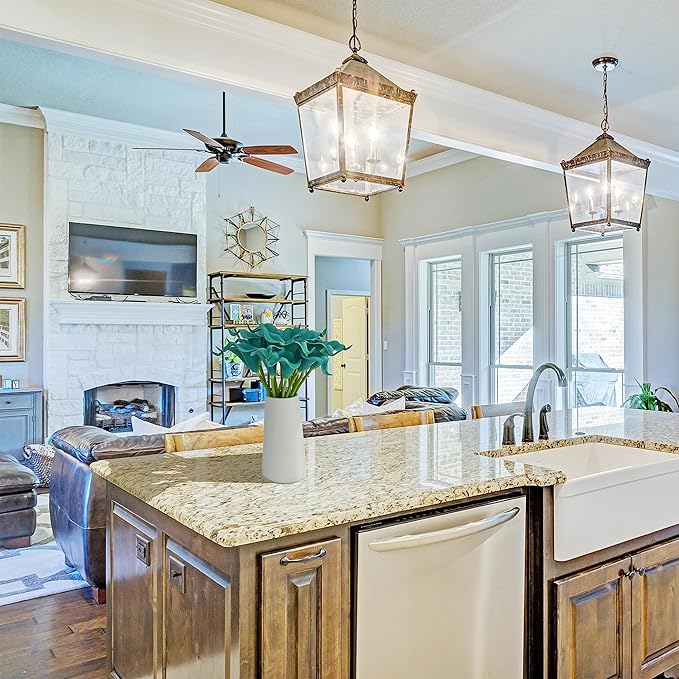 Mandy's PU Teal Calla Lily Artificial Flowers 20 Stems 13.5in Faux Realistic Centerpiece DIY Bridal Bouquet Home Décor