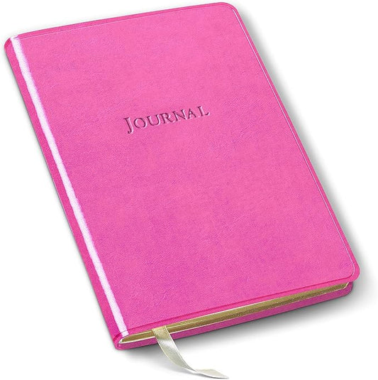 Gallery Leather Journal Notebook - 192 Pages, Softcover, For Men and Women, For Writing, Work & Travel, Handcrafted - Acadia Hope - 8 x 5.5, Desk Lined