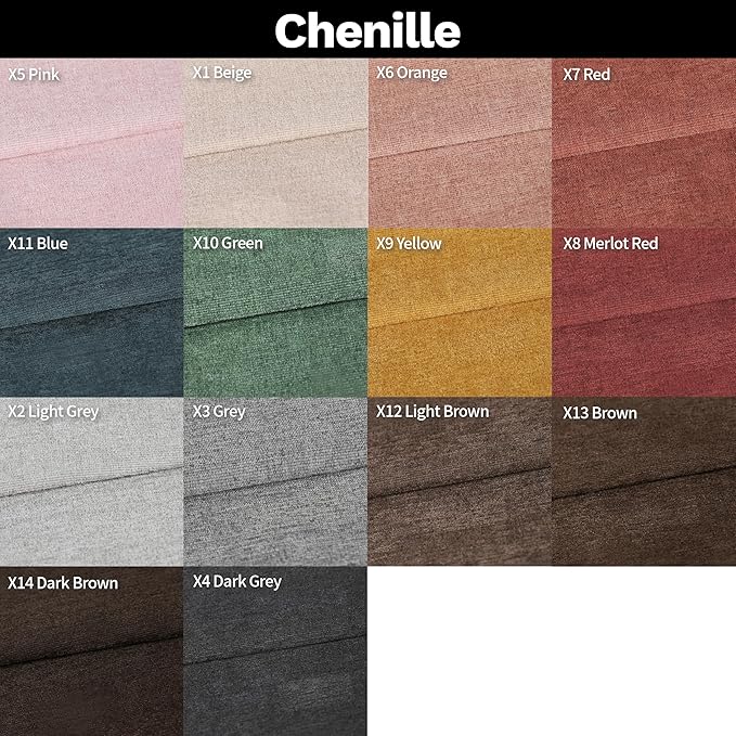 Royal Shade Custom Size Bench Cushion Cover, Slipcover Fabric Sample Available | Choose from 8 Standard Series