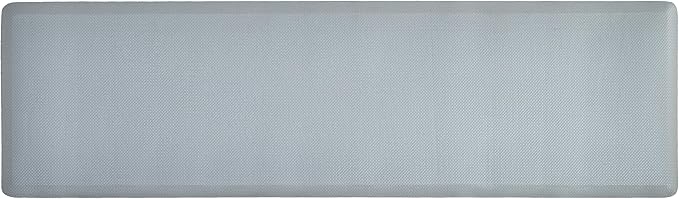 Anti Fatigue Kitchen Rugs Kitchen Mats for Floor,Cushioned Non-Slip Waterproof Ergonomic Comfort Runner Rug Standing Mat for Kitchen,Doing Dishes,Floor,Home,Office,Laundry,Grey,17.3"x60"