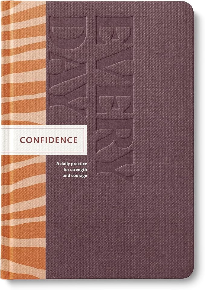 Compendium – Confidence Every Day Guided Journal: A Daily Practice for Strength and Courage – A 5-Minute a Day Personal Growth Notebook – An Inspiring Daily Journal for Forming New Habits