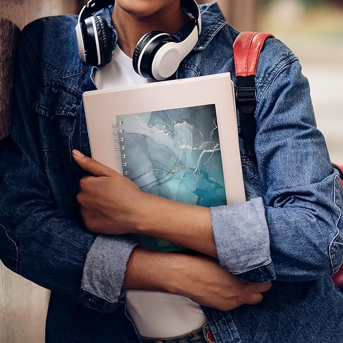 Cambridge 2025 Planner, Weekly & Monthly, 5-1/2" x 8-1/2", Small, Glacier (1727-200-25)