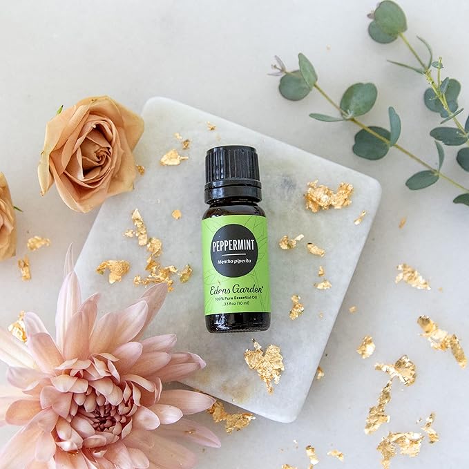 Edens Garden Peppermint Essential Oil- 100% Pure Premium Grade, Undiluted, Natural, Therapeutic, Aromatherapy, The Best for Diffuser, Candle, Laundry, Hair 30 ml (1 fl oz)