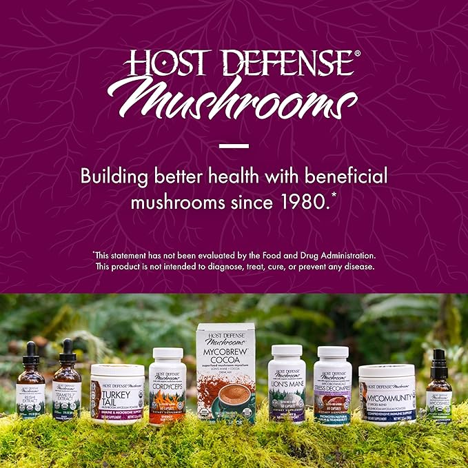 Host Defense Turkey Tail Extract - Digestive Health & Immune Response Support Supplement - Mushroom Supplement for Gastrointestinal & Gut Microbiome Support - 1 fl oz (30 Servings)*