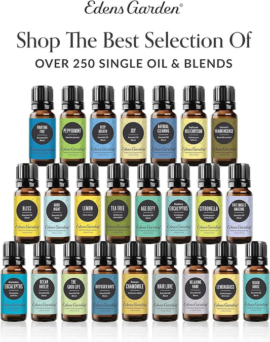 Edens Garden OK For Kids Essential Oils Sampler 18 Set – 100% Pure Therapeutic Grade, Aromatherapy Scents for Gentle Skin Care, Diffusers & Home – Natural, Undiluted & Family Friendly, .92 ml/ 18 Pack