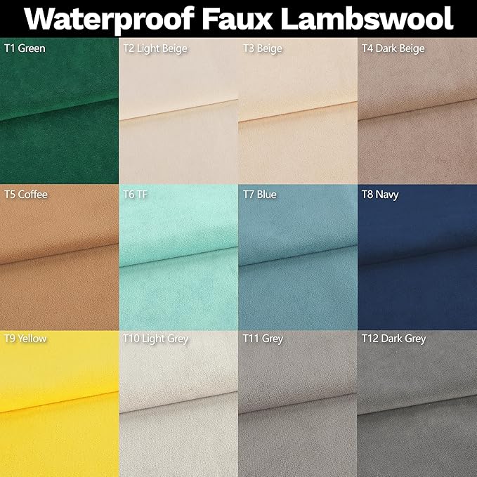 ColourTree Custom Size Bench Cushion Cover, Slipcover Fabric Sample Available | Choose from 8 Standard Series