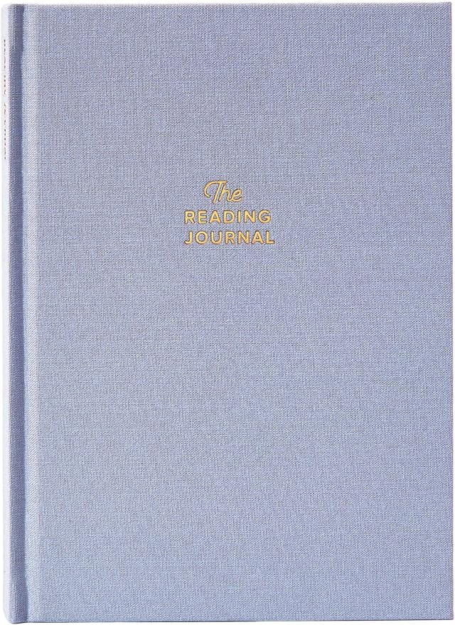 Kunitsa Co. Reading Journal - 52 reviews. Review and Track Your Reading. Book Journal for Book Lovers & Readers. Blue