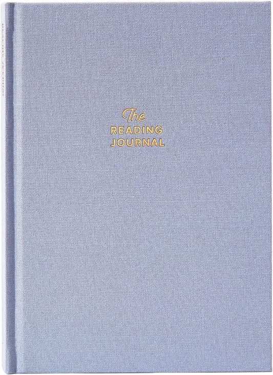 Kunitsa Co. Reading Journal - 52 reviews. Review and Track Your Reading. Book Journal for Book Lovers & Readers. Blue