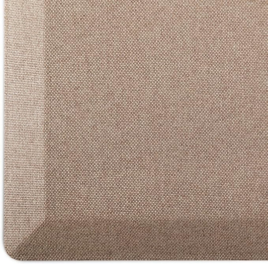 LUMI Anti Fatigue Cushioned Comfort Mats for Standing, 3/4 Thick Ergonomic Mats for Desk Office, Non-Slip, Ultra Soft, Memory Foam Rugs for Home, Kitchen, Laundry, 20"x32", Beige