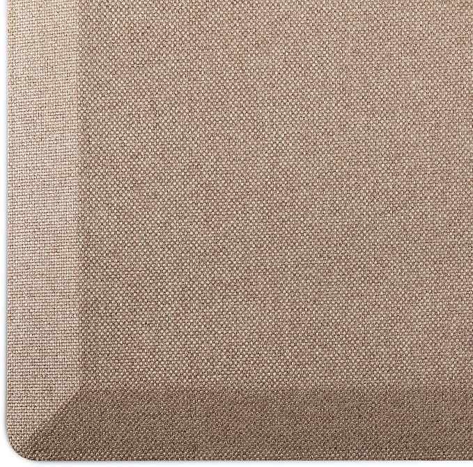 LUMI Anti Fatigue Cushioned Comfort Mats for Standing, 3/4 Thick Ergonomic Mats for Desk Office, Non-Slip, Ultra Soft, Memory Foam Rugs for Home, Kitchen, Laundry, 20"x39", Light Beige