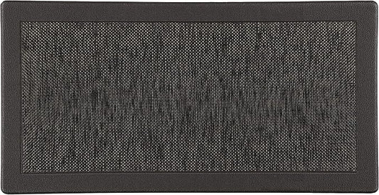 J&V TEXTILES Hillside Oversized Oil- and Stain-Resistant Anti-Fatigue Kitchen Mat (Single Espresso)*